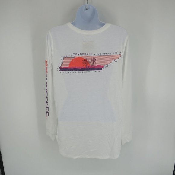 State Of Mine Tennessee Women's White Shirt Medium New With Tags - Picture 4 of 6